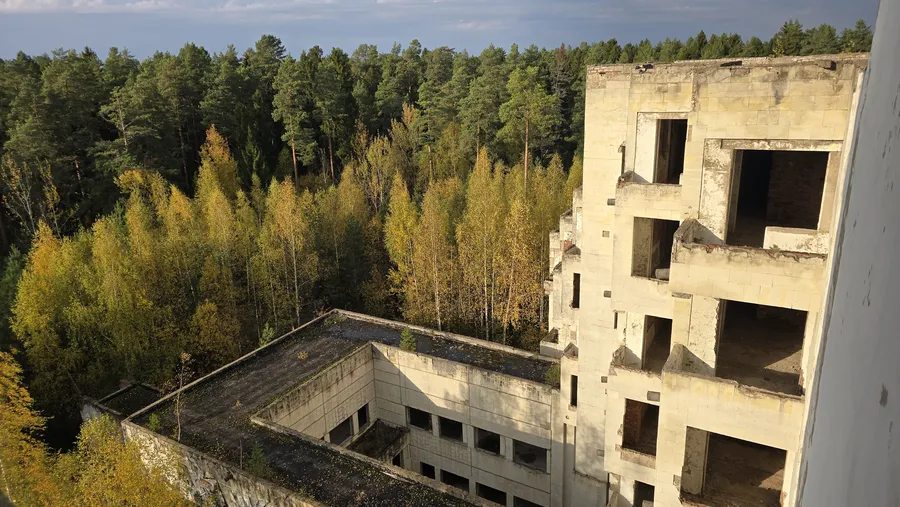 Паулинский санаторий, заброшенный советский корпус в Калязинском районе